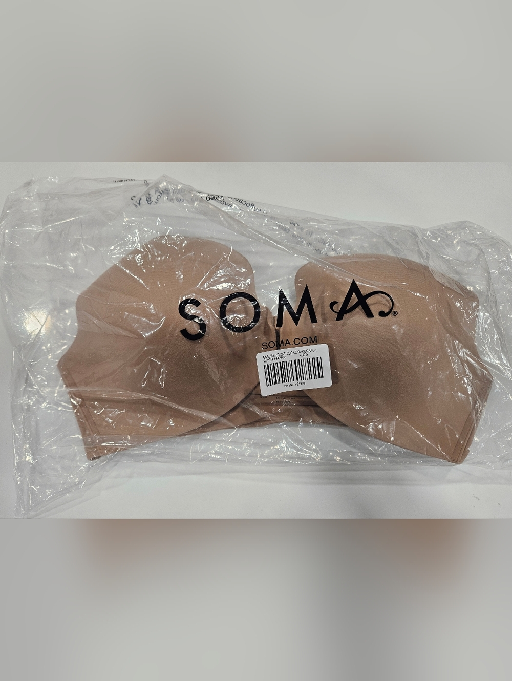 Soma Warm Amber Racerback Embliss Bra